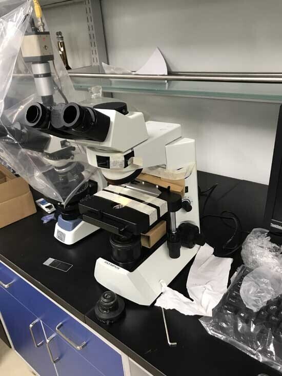 2017年 奧林巴斯CX41顯微鏡的改造安裝于亦莊生物醫藥園1